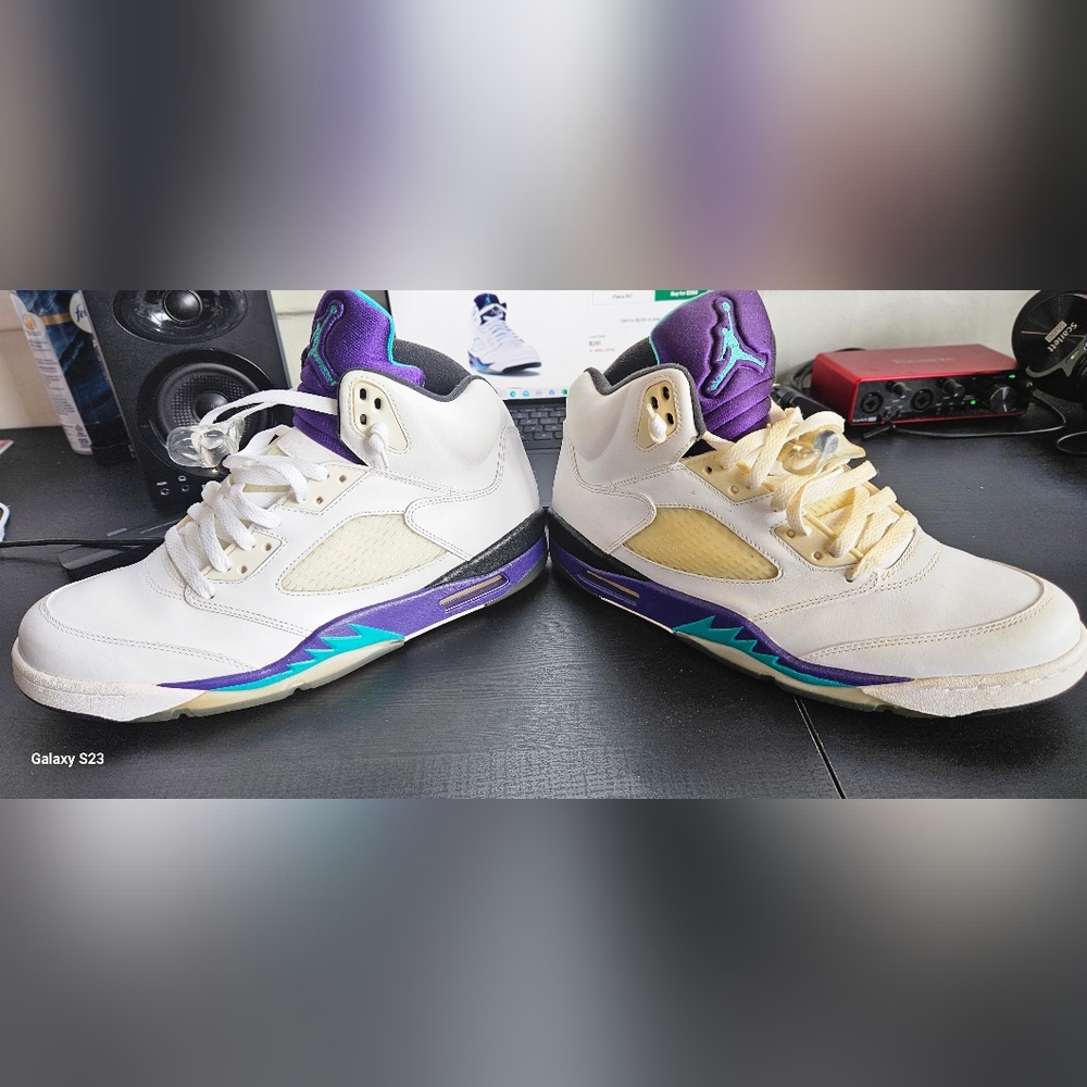 Jordan 5 Retro grape  (12/06/12)